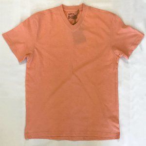 Peach Verticle Sport Short Sleeve Tee
